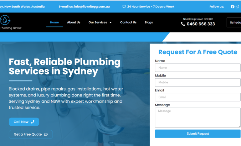 Flowrite Plumbing Group-flowritepg.com.au